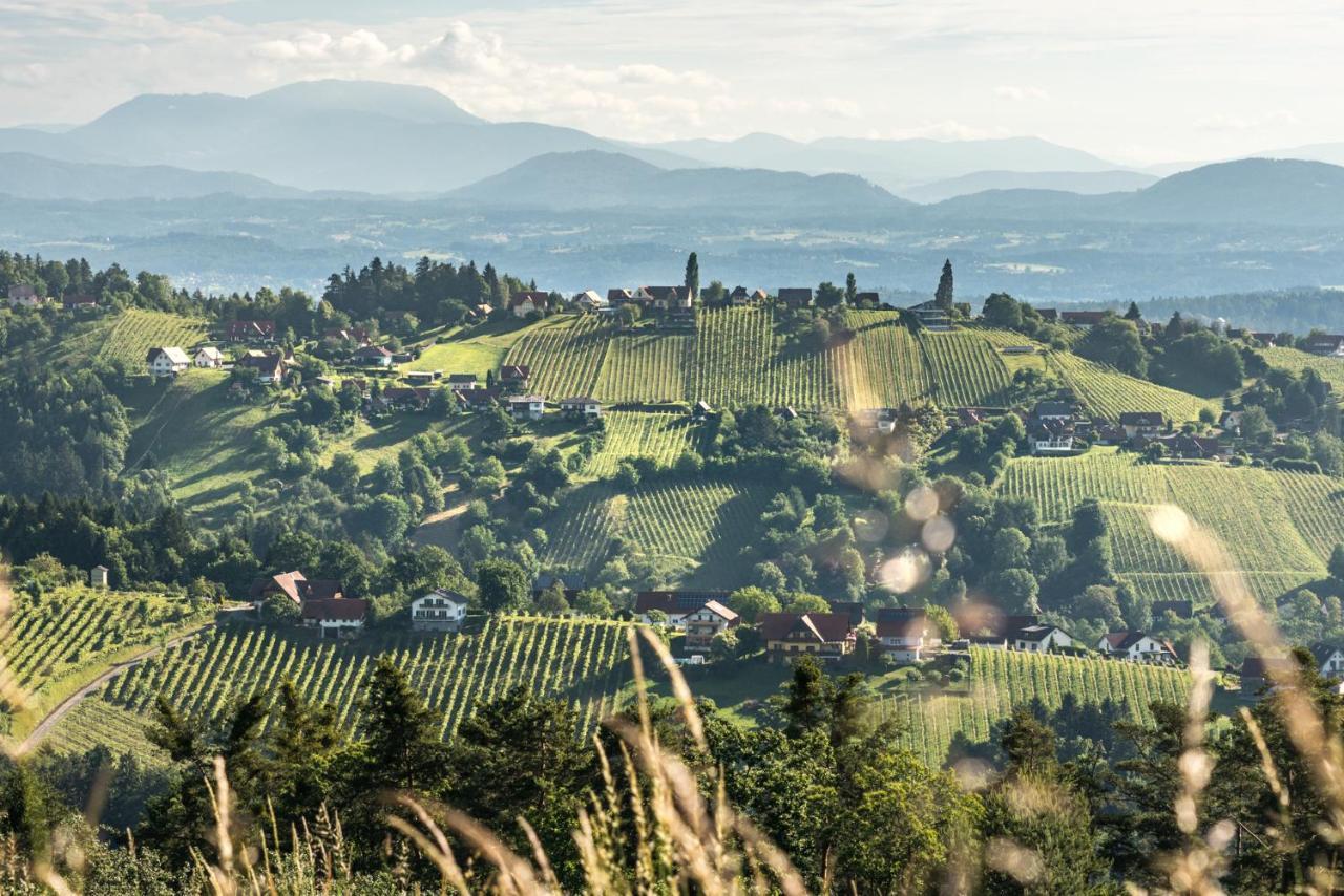 Steirerblicke- Schilcherhaus Greisdorf Kültér fotó